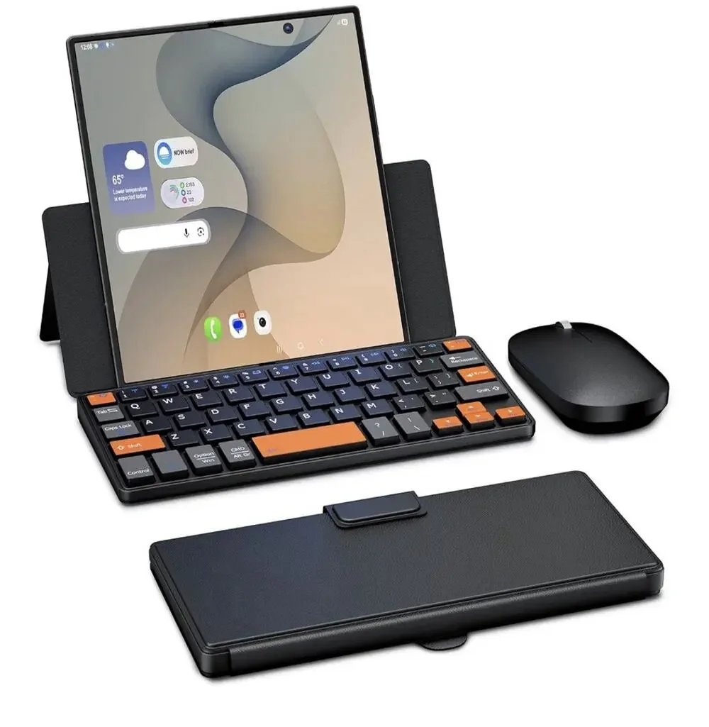 Ultra Compact Keyboard & Mouse for Galaxy Z Fold 8 Ultra/8 Wide/7/6, Phone | ...